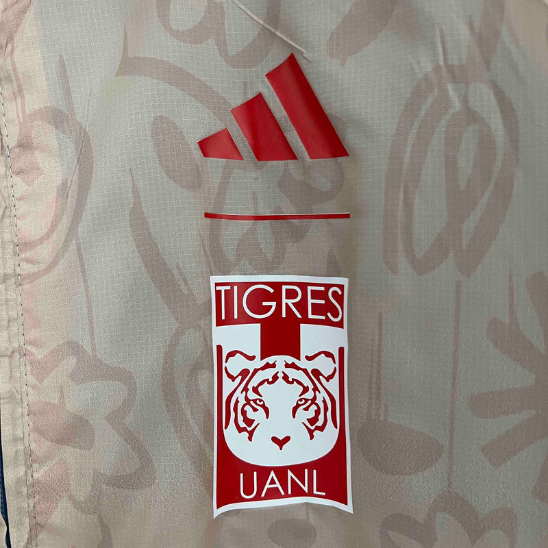 Tigres Beige&Blue Trench Coat Reversible Windbreaker Double-Sides Jacket 2024/25