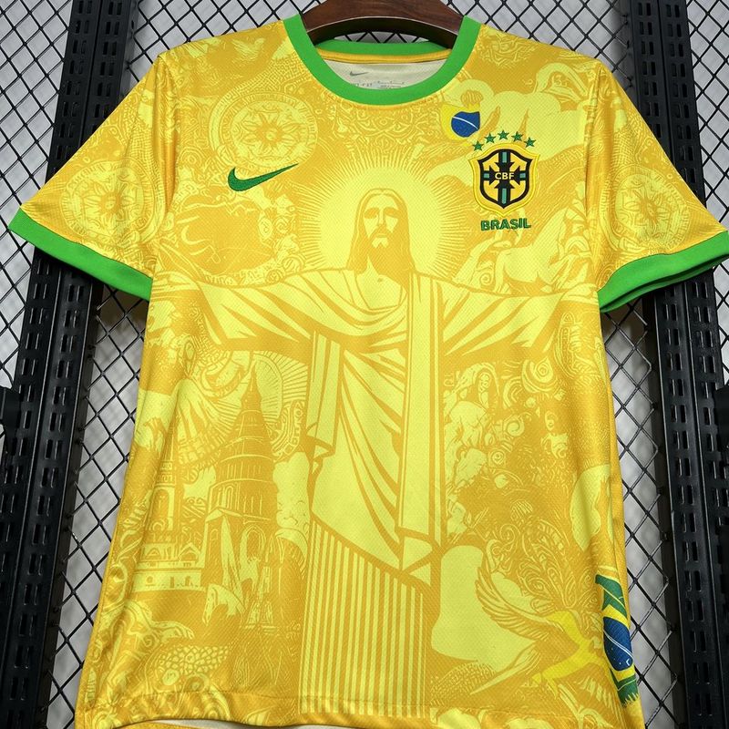Brazil Special Edition Yellow 2024/25 - Cristo Redentor
