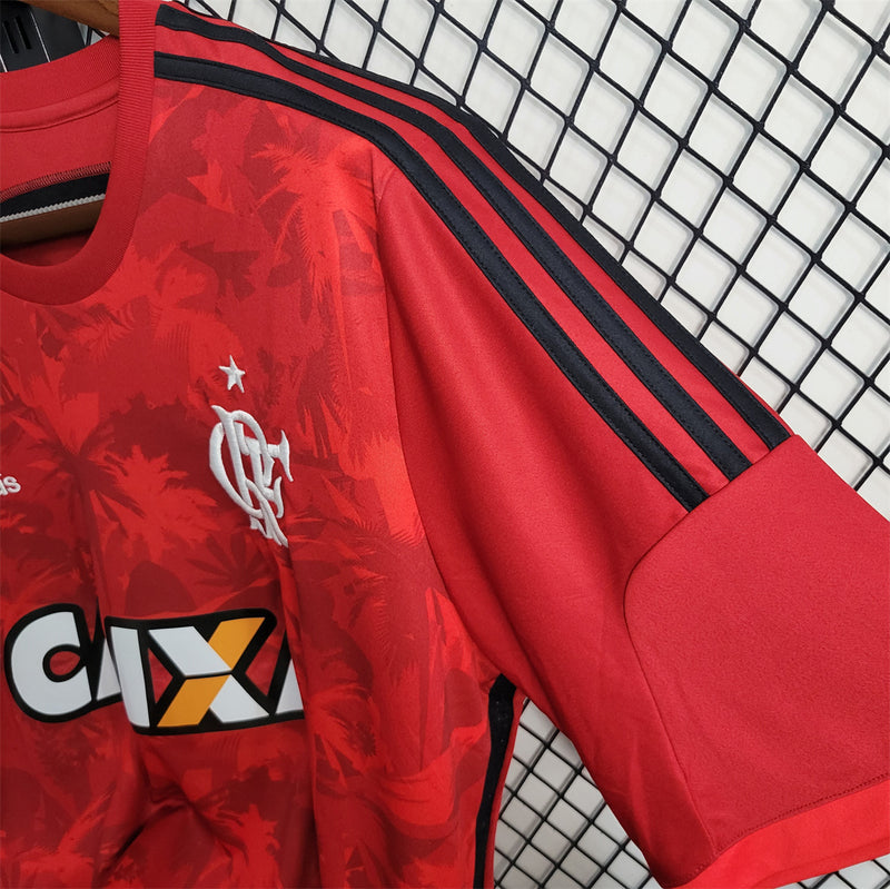 Flamengo Retro Soccer Jersey Red 2014