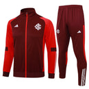 Internacional Jacket + Pants Training Suit Burgundy 2024/25
