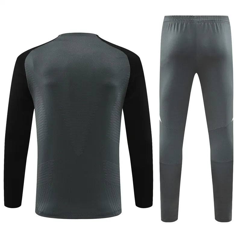 Mens Manchester United Training Suit Grey 2024/25