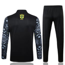 Mens Brazil Training Suit Black Jesus 2024