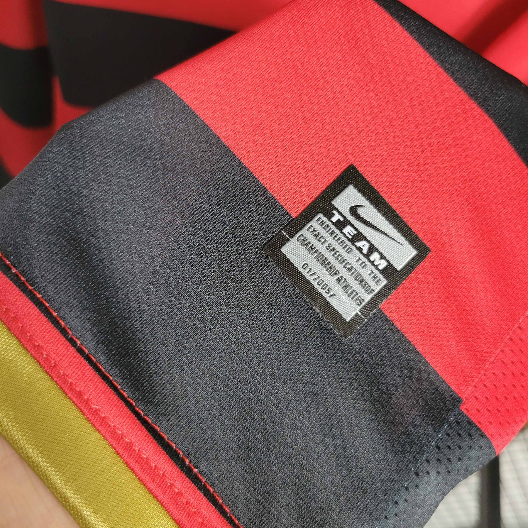 Flamengo 2009 I Home Long Sleeve Jersey - Retro Version