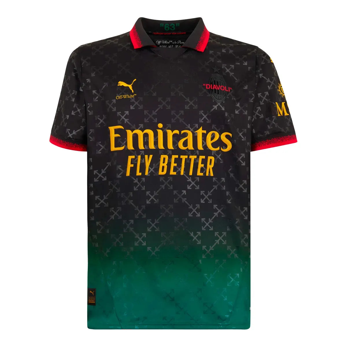 AC Milan 25/26 IIII Fourth Black Jersey - Fan Version