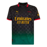 AC Milan 25/26 IIII Fourth Black Jersey - Fan Version