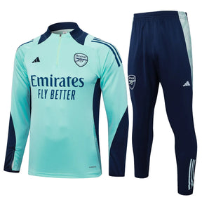 Mens Arsenal Training Suit Mint Green 2024/25