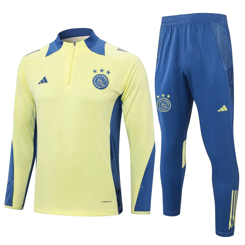Mens Olympique Lyonnais Training Suit White 2024/25