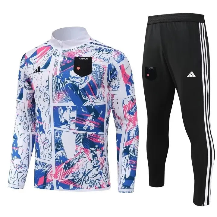 Mens Japan Training Suit White Dragon Ball 2024