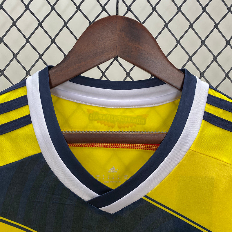 Colombia Retro 2014 Home Jersey