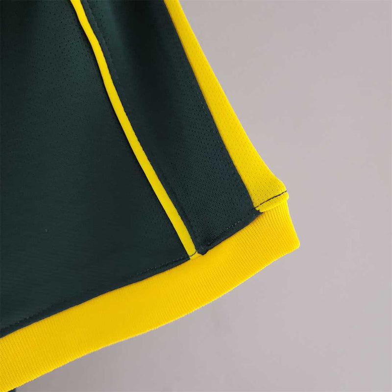 Brazil Retro Goalkeeper Green 1998 Jersey