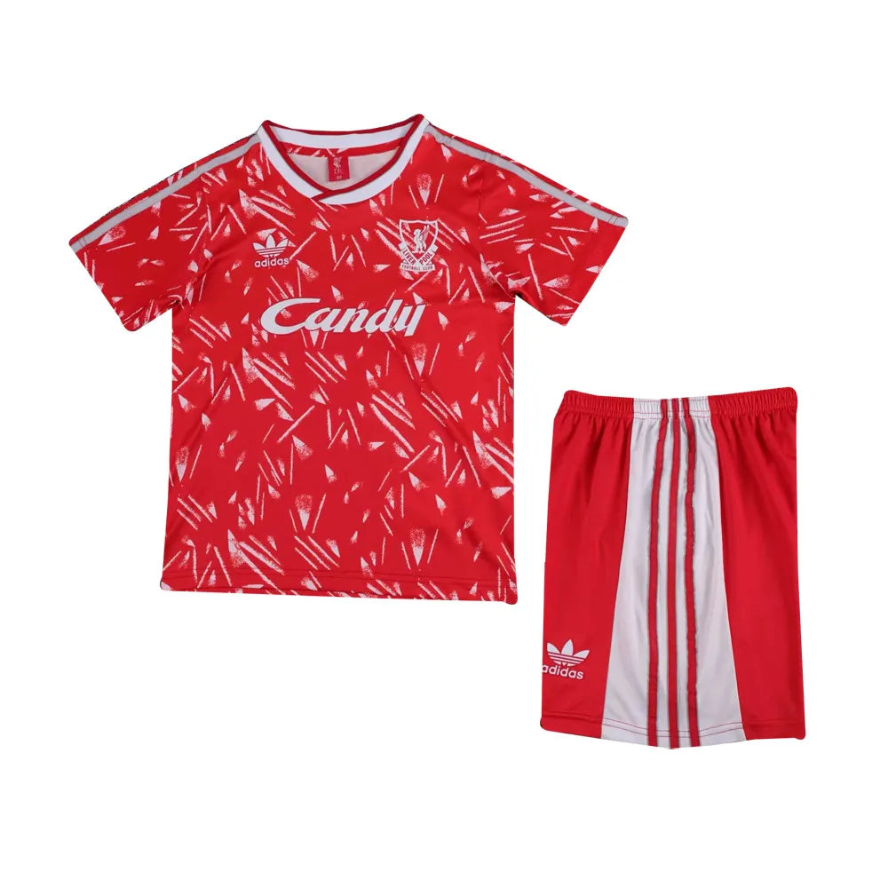 Kit Kids Retro Liverpool Home Jersey 1989/91