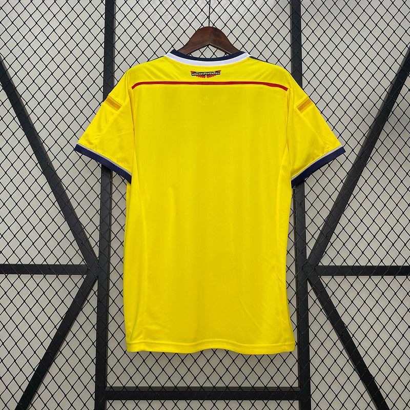 Colombia Retro 2014 Home Jersey