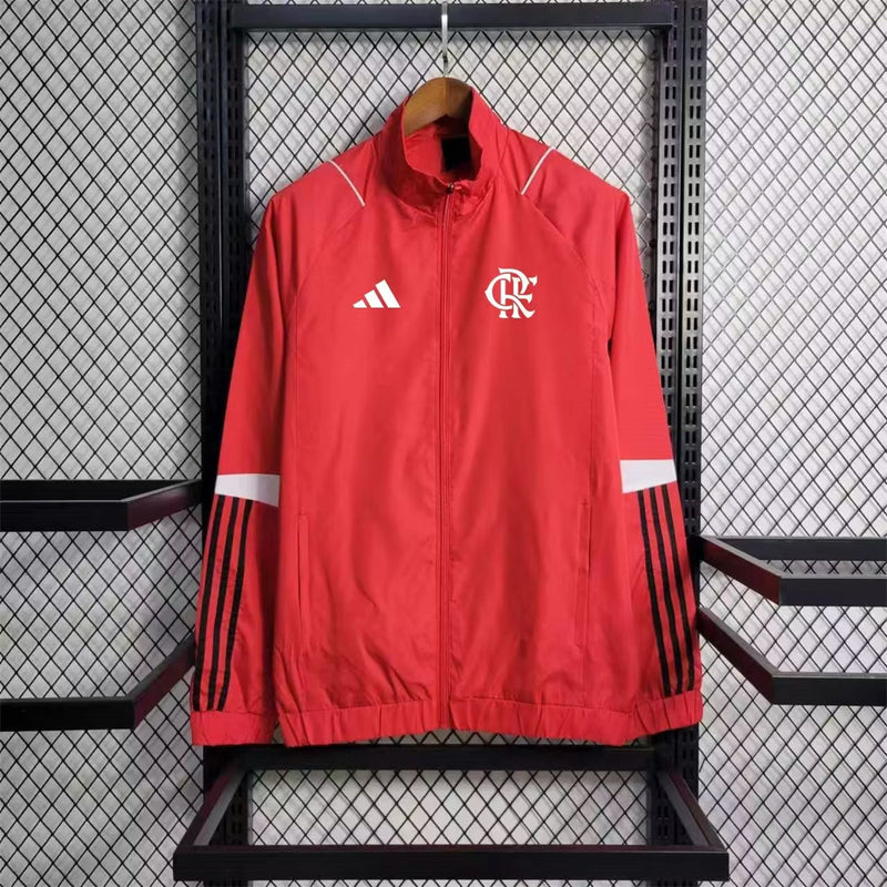 Flamengo Windbreaker Jacket Red - Corta Vento