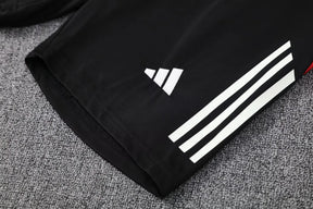 Mens Manchester United Short Training Suit White 2024/25
