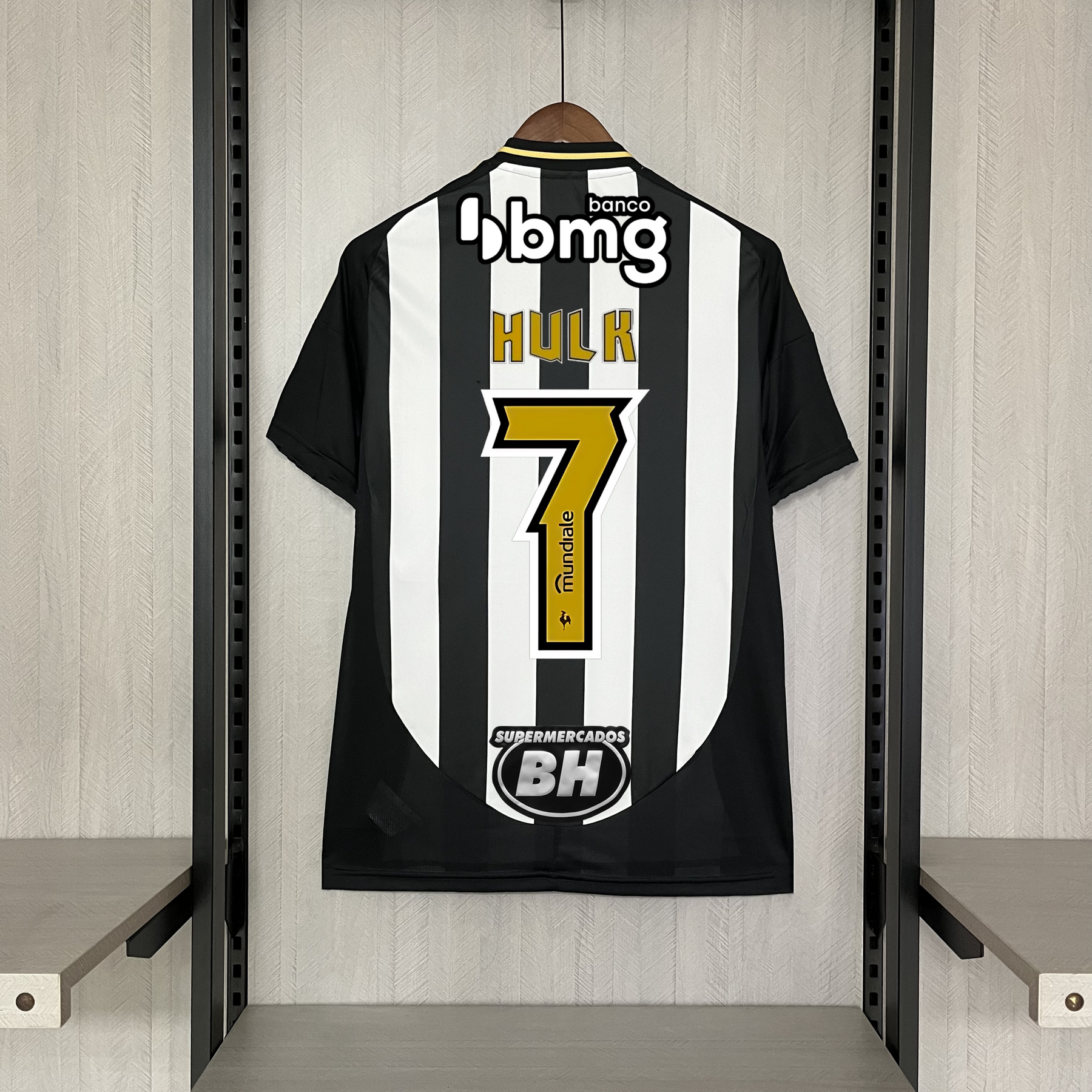 Atletico Mineiro 2025/26 Home Hulk #7 Sponsor