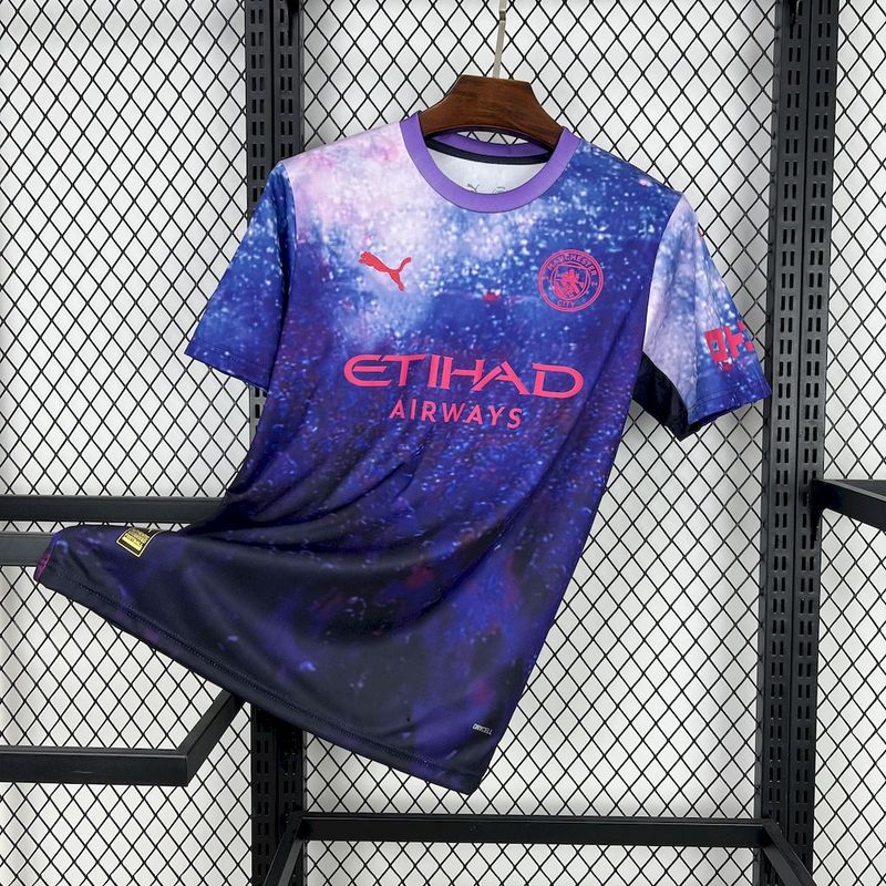 Manchester City 2025/26 Purple concept Jersey - Fan Version