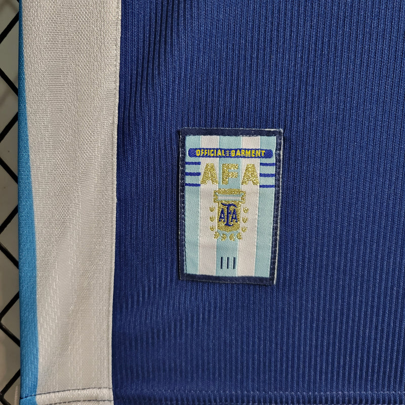 Argentina 1998 Away Retro Jersey