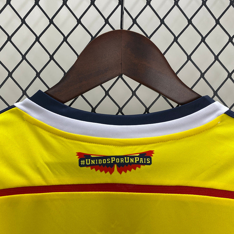 Colombia Retro 2014 Home Jersey