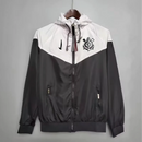 Corinthians All Weather Windrunner Jacket White - Black 2024/25