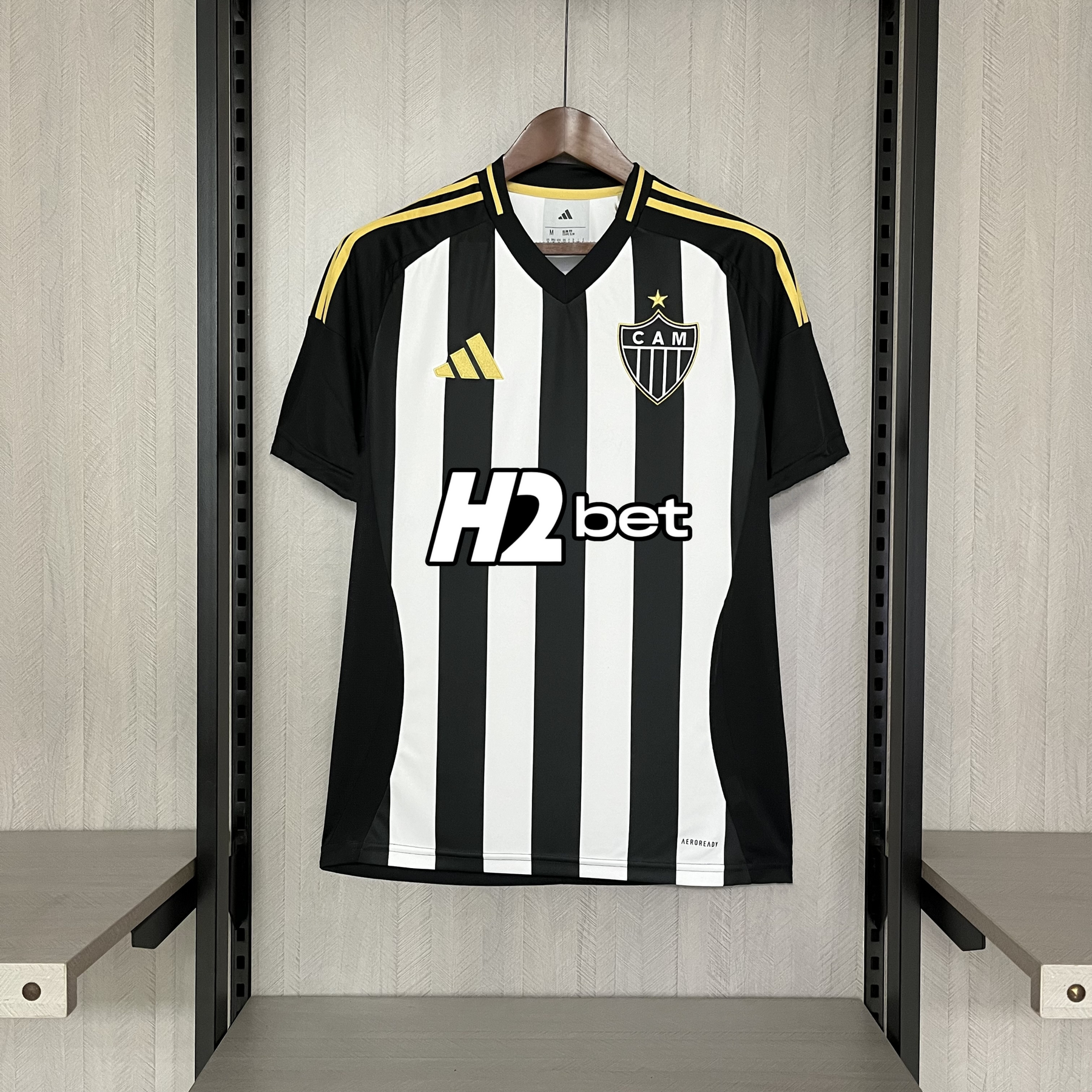 Atletico Mineiro 2025/26 Home Hulk #7 Sponsor