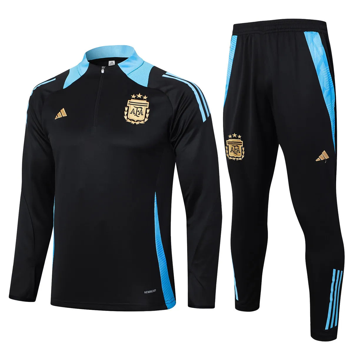 Mens Argentina Training Suit Black 2024