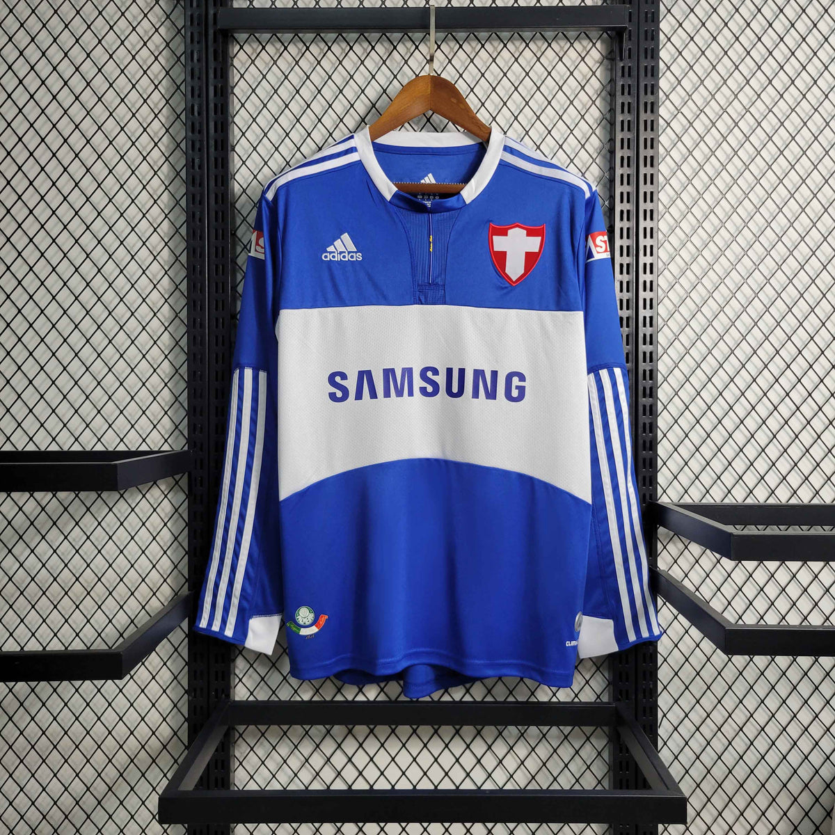 Palmeiras Retro Long Sleeve Blue 2019 Sansung