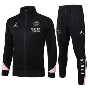 Mens PSG x Jordan Jacket + Pants Training Suit Black 2024/25