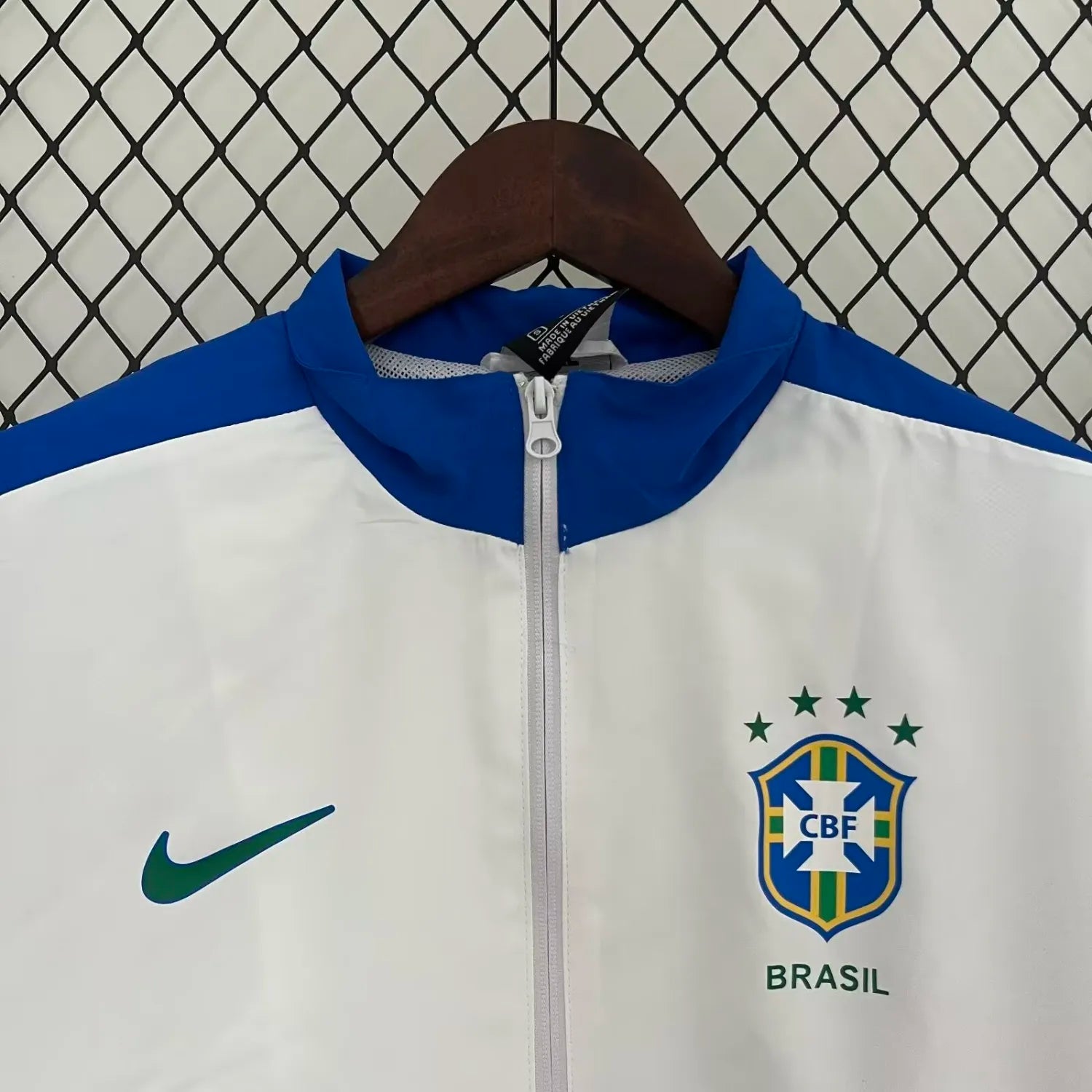 Brazil All Weather Windrunner Jacket White 2024