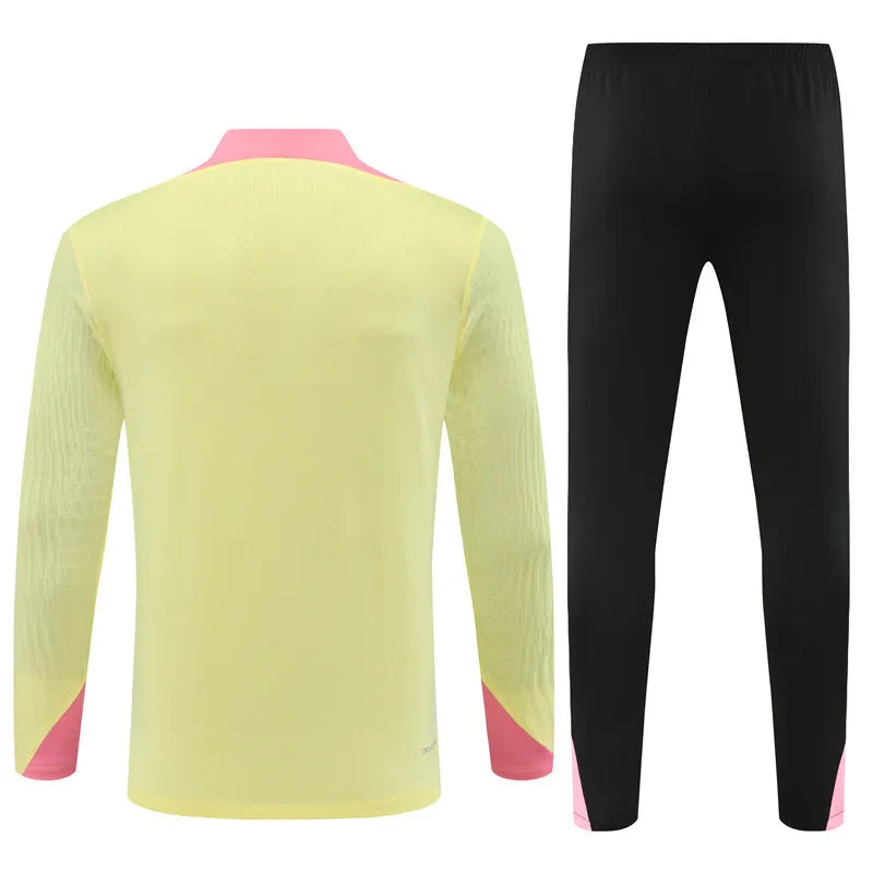 Mens PSG Training Suit Yellow 2024/25