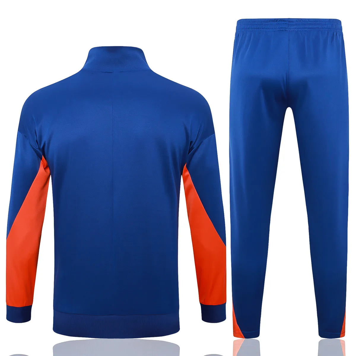Mens Netherlands Jacket + Pants Training Suit Blue 2024