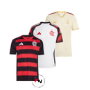 Combo Flamengo Home + Away + Third 2025/26 Fan Jersey