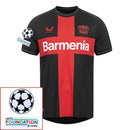 Bayer Leverkusen 2023/24 I Home Fan Jersey - Patchs UCL UEFA  Foundation (Official Printing)