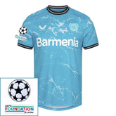 Bayer Leverkusen 2024/25 IIII Fourth Fan Jersey - Patchs UCL UEFA  Foundation (Official Printing)