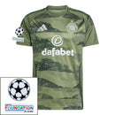 Celtic 2024/25 III Third Fan Jersey - Patchs UCL UEFA  Foundation (Official Printing)