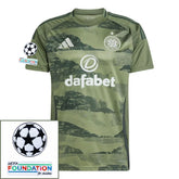 Celtic 2024/25 III Third Fan Jersey - Patchs UCL UEFA  Foundation (Official Printing)