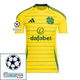 Celtic 2024/25 II Away Fan Jersey - Patchs UCL UEFA  Foundation (Official Printing)