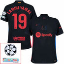 Barcelona 2024/25 II Away - Patchs UCL UEFA  Foundation (Official Printing)