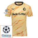 Feyenoord 2024/25 IIII Fourth Jersey - Patchs UCL UEFA  Foundation (Official Printing)