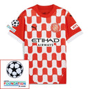 Girona 2024/25 I Home Jersey - Patchs UCL UEFA  Foundation (Official Printing)