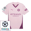 Girona 2024/25 III Third Jersey - Patchs UCL UEFA  Foundation (Official Printing)