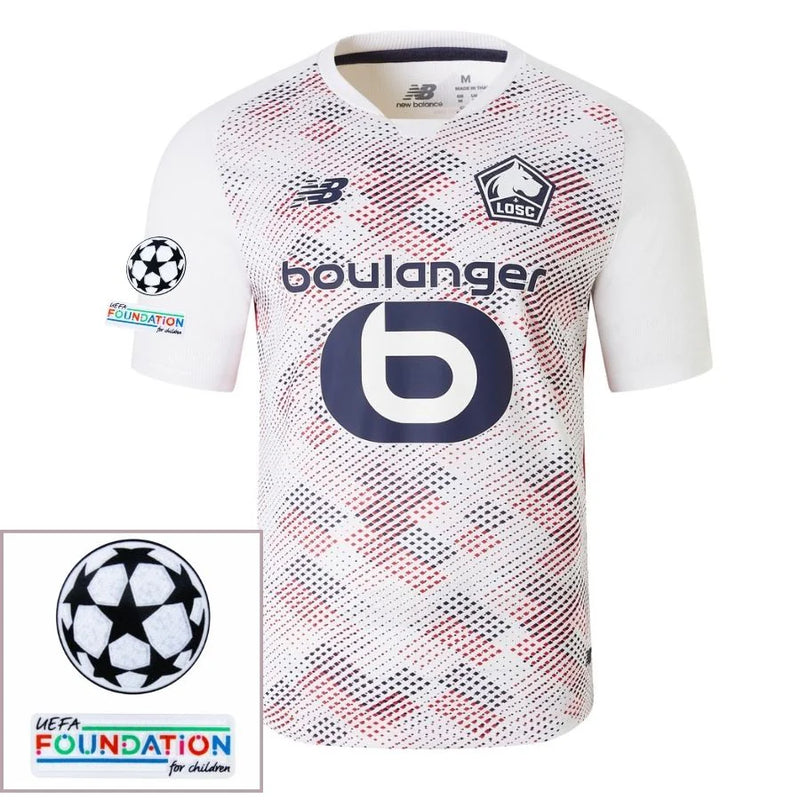 Lile 2024/25 II Away Jersey - Patchs UCL UEFA  Foundation (Official Printing)