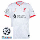 Liverpool 2024/25 III Third Jersey - Patchs UCL UEFA  Foundation (Official Printing)