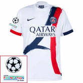 Paris Saint-Germain 2024/25 II Away Jersey - Patchs UCL UEFA  Foundation (Official Printing)