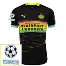 PSV Eindhoven 2024/25 II Away Fan Jersey - Patchs UCL UEFA  Foundation (Official Printing)