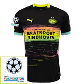 PSV Eindhoven 2024/25 II Away Fan Jersey - Patchs UCL UEFA  Foundation (Official Printing)
