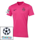 Sporting CP 2024/25 Pink October Fan Jersey - Patchs UCL UEFA  Foundation (Official Printing)