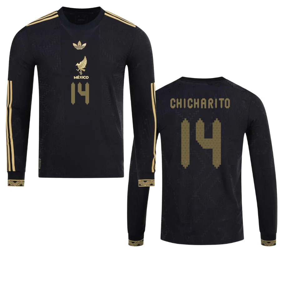 Mexico 2025/26 III Third Special Edition Jersey CHICHARITO #14 Long Sleeve - Player Version