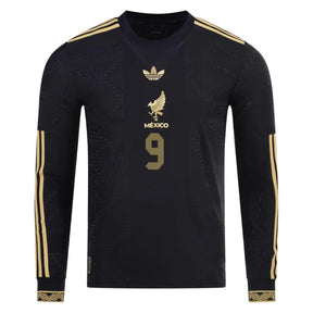Mexico 2025/26 III Third Special Edition Jersey RAUL #9 Long Sleeve - Player Version