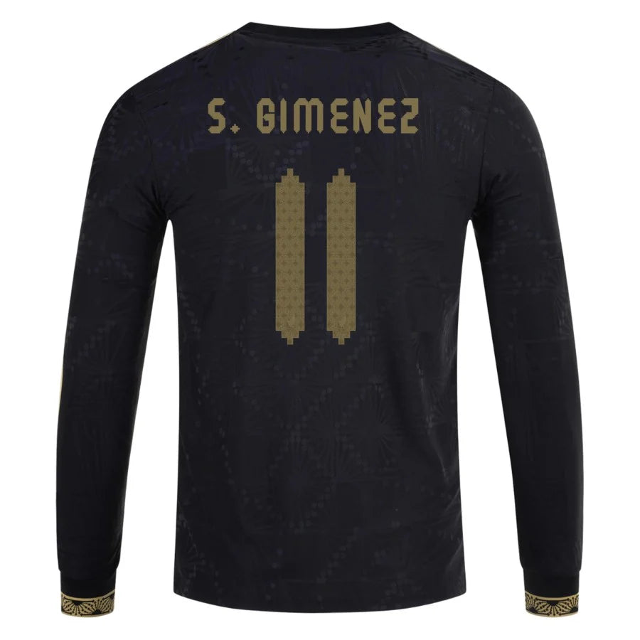 Mexico 2025/26 III Third Special Edition Jersey S. GIMENEZ #11 Long Sleeve - Player Version