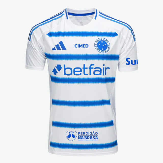 Cruzeiro 2025/26 II Away Jersey Full Sponsors - Fan Version